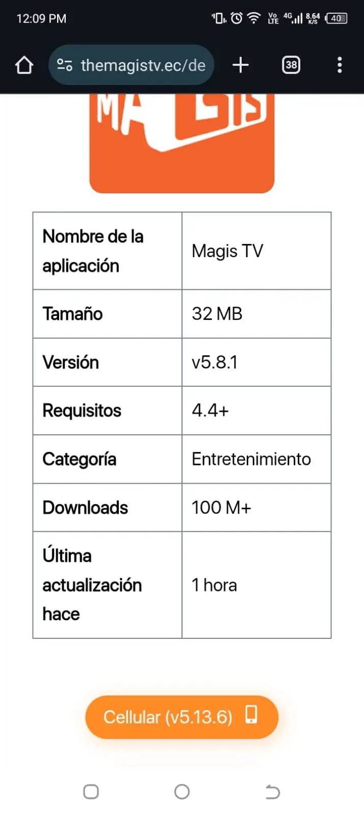 magis tv descarger paso 1 1